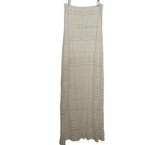 Dance & Marvel Lace Skirt Cream Size Small